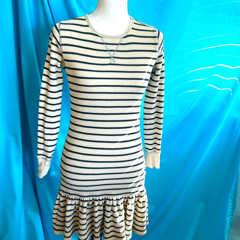 Polo Ralph Lauren, long sleeve, soft, stretchy striped dress , sizeSP